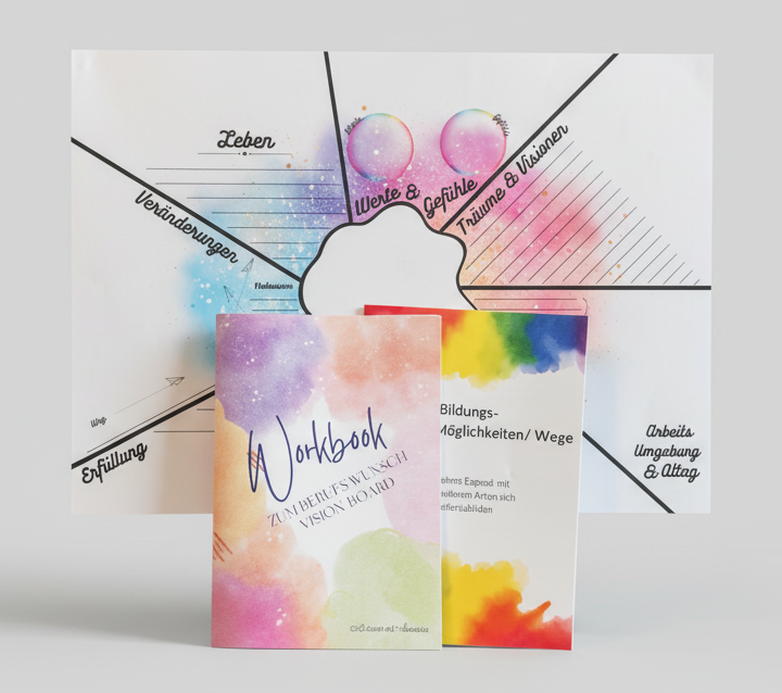 Berufs-Wunsch-Vision-Board Set